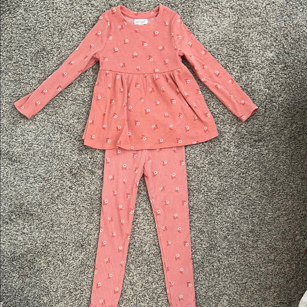 Cat & Jack Coral matching set.